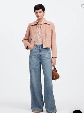 Madewell super wide leg Jean